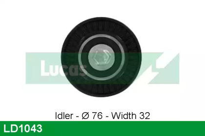 Ролик LUCAS ENGINE DRIVE LD1043