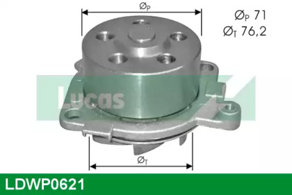 Насос LUCAS ENGINE DRIVE LDWP0621