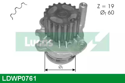 Насос LUCAS ENGINE DRIVE LDWP0761