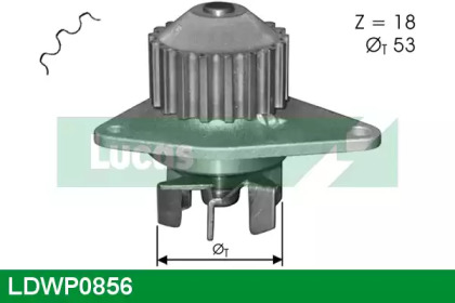 Насос LUCAS ENGINE DRIVE LDWP0856