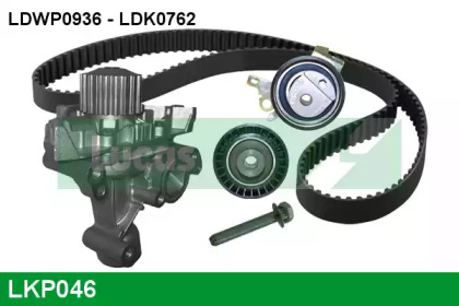 Комплект водяного насоса / зубчатого ремня LUCAS ENGINE DRIVE LKP046