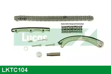 Комплект цепи привода распредвала LUCAS ENGINE DRIVE LKTC104