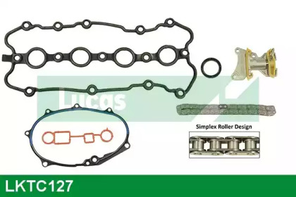 Комплект цепи привода распредвала LUCAS ENGINE DRIVE LKTC127