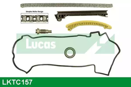 Комплект цепи привода распредвала LUCAS ENGINE DRIVE LKTC157