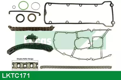 Комплект цепи привода распредвала LUCAS ENGINE DRIVE LKTC171