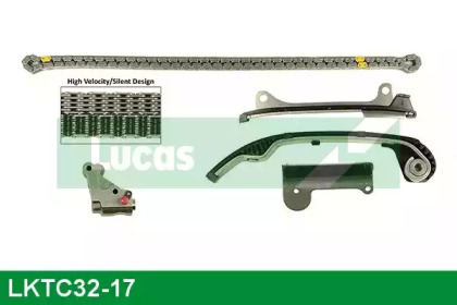 Комплект цепи привода распредвала LUCAS ENGINE DRIVE LKTC32-17