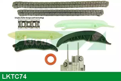 Комплект цепи привода распредвала LUCAS ENGINE DRIVE LKTC74