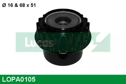 Механизм свободного хода LUCAS ENGINE DRIVE LOPA0105