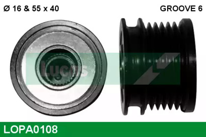 Механизм свободного хода LUCAS ENGINE DRIVE LOPA0108