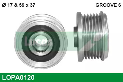 Механизм свободного хода LUCAS ENGINE DRIVE LOPA0120