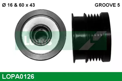 Механизм свободного хода LUCAS ENGINE DRIVE LOPA0126