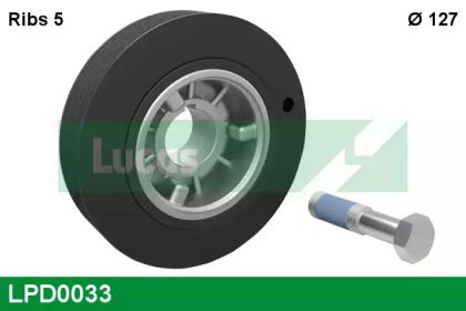 Ременный шкив LUCAS ENGINE DRIVE LPD0033