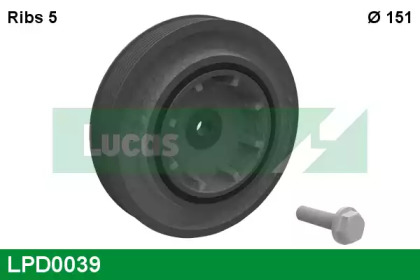 Ременный шкив LUCAS ENGINE DRIVE LPD0039