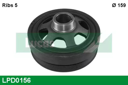 Ременный шкив LUCAS ENGINE DRIVE LPD0156