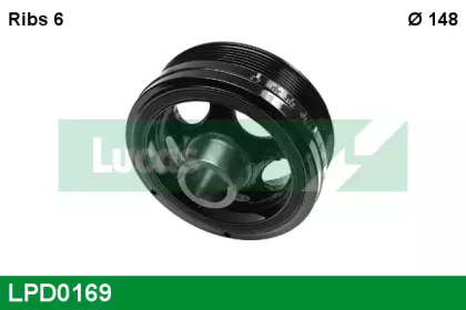 Ременный шкив LUCAS ENGINE DRIVE LPD0169