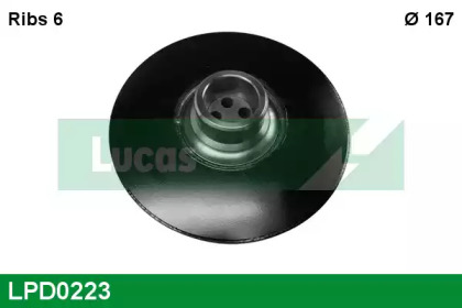 Ременный шкив LUCAS ENGINE DRIVE LPD0223