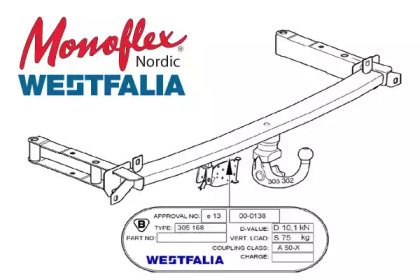 Прицеп MONOFLEX 305220600001