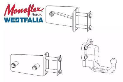 Прицеп MONOFLEX 313179600001