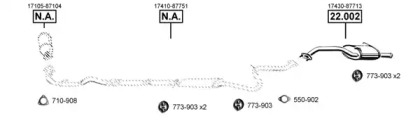 Глушитель ASMET DH220210