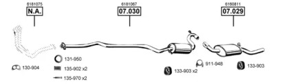 Глушитель ASMET FO070210