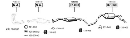 Глушитель ASMET FO070290