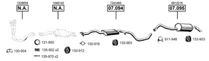 Глушитель ASMET FO070600