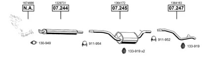 Глушитель ASMET FO072605