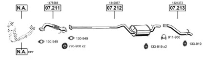 Глушитель ASMET FO072975