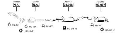 Глушитель ASMET FO073230