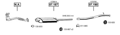 Глушитель ASMET FO075161