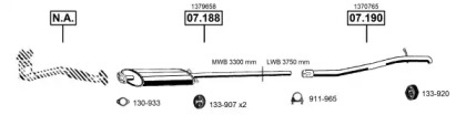 Глушитель ASMET FO075162