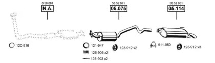 Глушитель ASMET OP050680