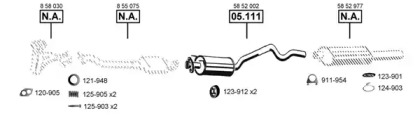 Глушитель ASMET OP050890