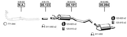 Глушитель ASMET OP052360