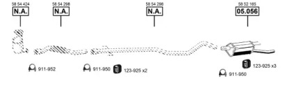 Глушитель ASMET OP052545