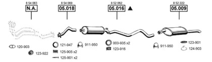 Глушитель ASMET OP053610