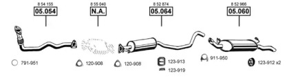 Глушитель ASMET OP054965