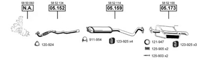 Глушитель ASMET OP055702