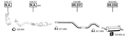 Глушитель ASMET OP055840