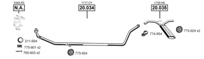 Глушитель ASMET PE081140