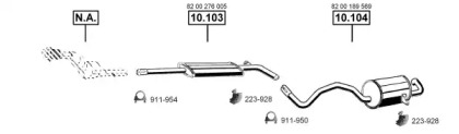 Глушитель ASMET RE102470