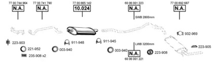 Глушитель ASMET RE105620