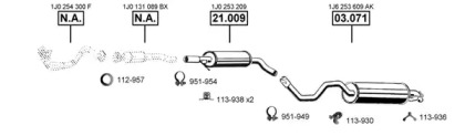 Глушитель ASMET VA030300