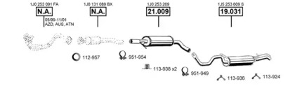 Глушитель ASMET VA030550