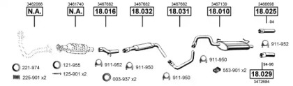 Глушитель ASMET VO183710