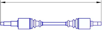 Вал SERCORE 12707
