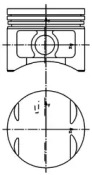 Поршень KOLBENSCHMIDT 40015600