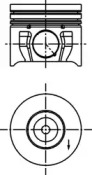 Поршень KOLBENSCHMIDT 40174600