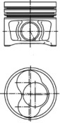 Поршень KOLBENSCHMIDT 40408600