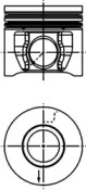 Поршень KOLBENSCHMIDT 41285620